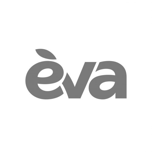 сірий логотип eva